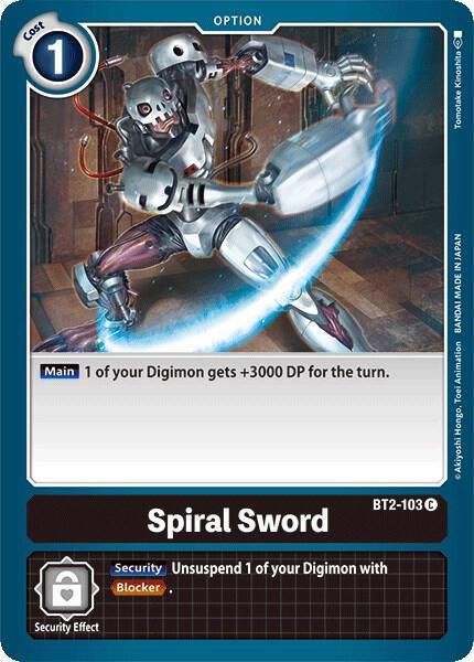 Spiral Sword - Release Special Booster (BT01-03)
Release Special Booster