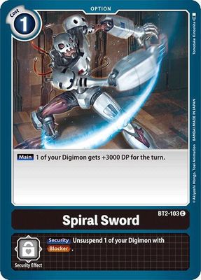 Spiral Sword - Release Special Booster (BT01-03)
Release Special Booster