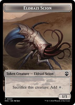 Eldrazi Scion // Eldrazi Spawn Double-Sided Token - Commander: Modern Horizons 3 (M3C)
Commander: Modern Horizons 3