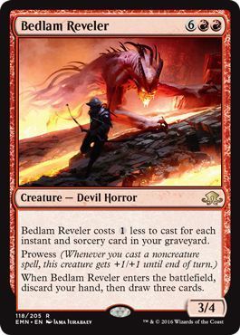 Bedlam Reveler 118/205 Eldritch Moon Singles