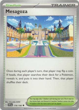 Mesagoza - 178/198 - Uncommon Scarlet &amp; Violet (Base Set) Singles