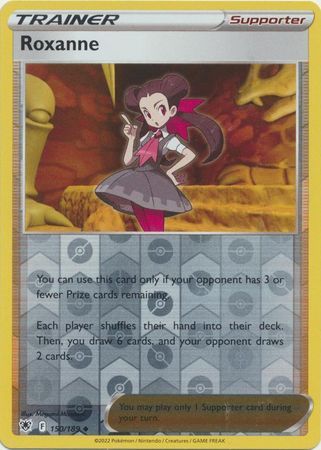 Roxanne - 150/189 - Uncommon Reverse Holo
Sword &amp; Shield: Astral Radiance Reverse Holo Singles