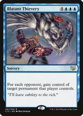 SJ Blatant Thievery - Commander 2015 (C15)
Commander 2015