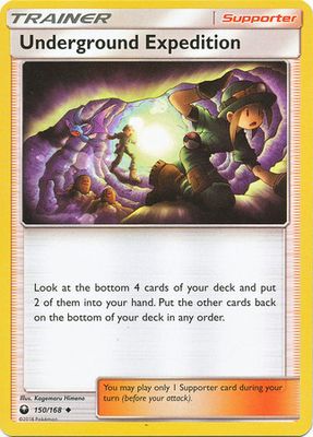 Underground Expedition - 150/168 - Uncommon
Sun &amp; Moon: Celestial Storm Singles(Español)