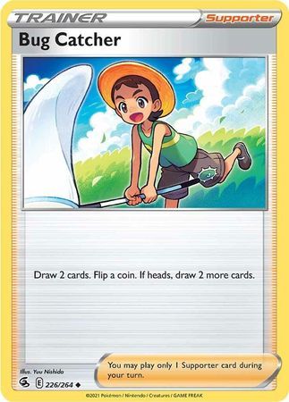 Bug Catcher - 226/264 - Uncommon Sword &amp; Shield: Fusion Strike Singles