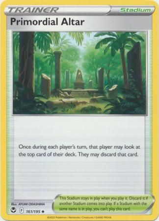 Primordial Altar - 161/195 - Uncommon Sword &amp; Shield: Silver Tempest Singles