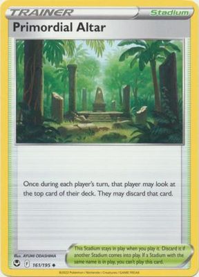 Primordial Altar - 161/195 - Uncommon Sword &amp; Shield: Silver Tempest Singles