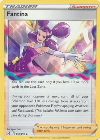 Fantina - 157/196 - Uncommon
Sword &amp; Shield: Lost Origin Singles