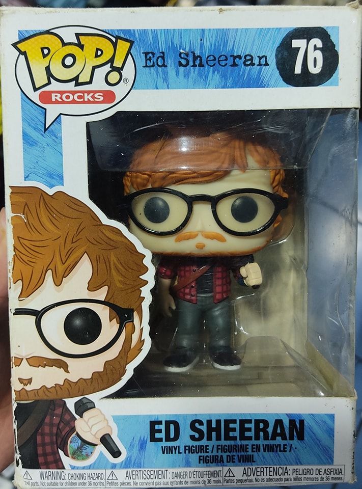 SJ Ed Sheeran Funko Pop Caja Danada