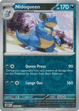 Nidoqueen - 031/165 - Uncommon Reverse Holo
Scarlet &amp; Violet 151 Reverse Holo Singles