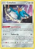 Cobalion - 126/195 - Rare
Sword &amp; Shield: Silver Tempest Singles