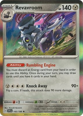 Revavroom - SV01: Scarlet &amp; Violet Base Set (SV1)
SV01: Scarlet &amp; Violet Base Set(Español)