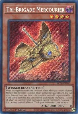 SH Tri-Brigade Mercourier - BLTR-EN107 - Secret Rare 1st Edition
Battles of Legend: Terminal Revenge 1st Edition Singles