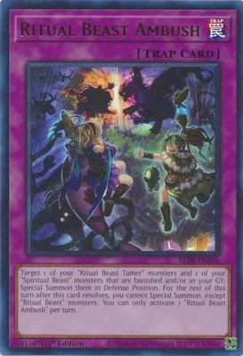 SH Ritual Beast Ambush - BLTR-EN106 - Ultra Rare 1st Edition
Battles of Legend: Terminal Revenge 1st Edition Singles