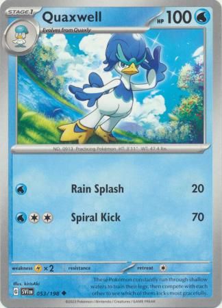 Quaxwell - 053/198 - Uncommon Scarlet &amp; Violet (Base Set) Singles
