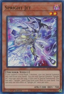 Spright Jet - BLTR-EN076 - Ultra Rare 1st Edition Battles of Legend: Terminal Revenge 1st Edition Singles