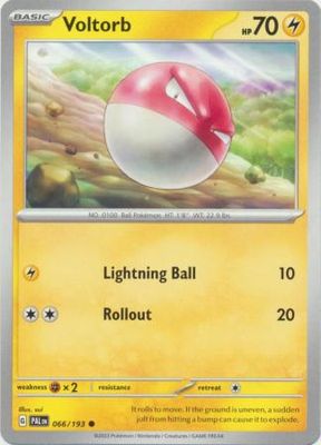 Voltorb - 066/193 - Common Scarlet &amp; Violet: Paldea Evolved Singles