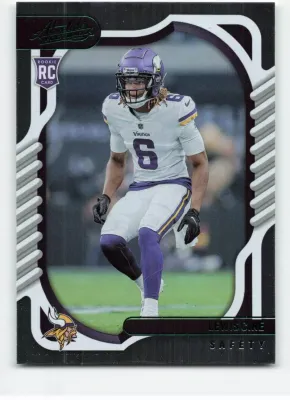 2022 Panini Absolute Green #184 LEWIS CINE RC Rookie Minnesota Vikings