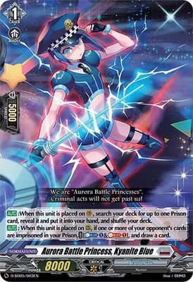 SH Aurora Battle Princess, Kyanite Blue - D-SD05: Tomari Seto -Aurora Valkyrie- (D-SD05)
D-SD05: Tomari Seto -Aurora Valkyrie-