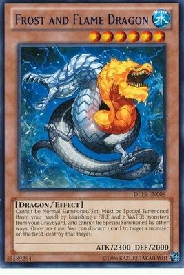 Frost and Flame Dragon - DL15-EN005 - Rare
Yu-Gi-Oh! Promo Cards *Espanol*