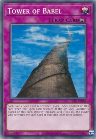 Tower of Babel - IOC-EN050 - Common Unlimited (25th Reprint) Invasion of Chaos 25th Anniversary Singles