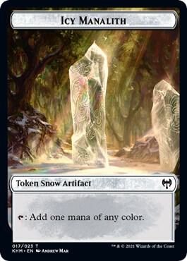 Icy Manalith Token - Kaldheim (KHM)
Kaldheim