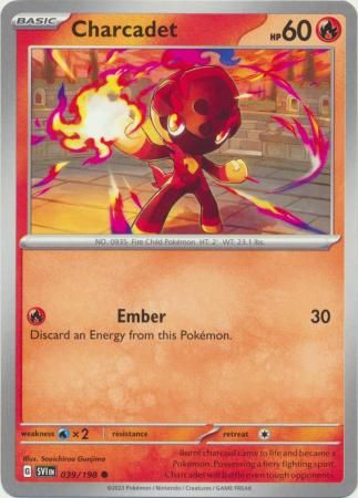 Charcadet - 039/198 - Common Scarlet &amp; Violet (Base Set) Singles