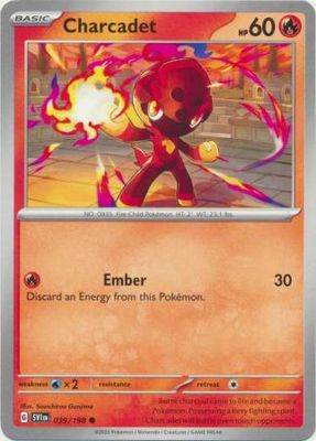 Charcadet - 039/198 - Common Scarlet &amp; Violet (Base Set) Singles