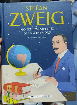 BA8 Stefan Zweig Momentos Estelares de la Humanidad Libro Espanol Tapa Dura