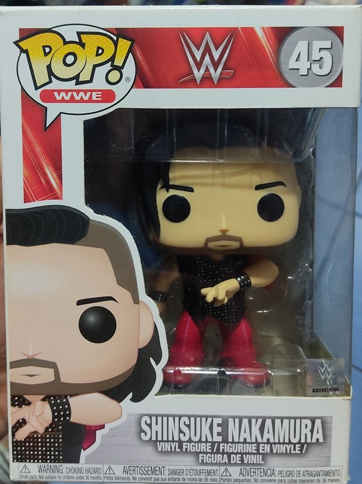 SJ Shinsuke Nakamura Funko Pop WWE Luchador