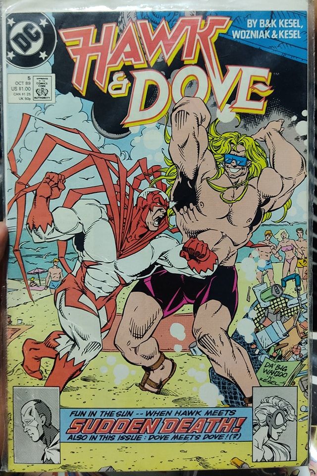 BA8 Hawk Dove Issue 5 Marvel Comics Ingles