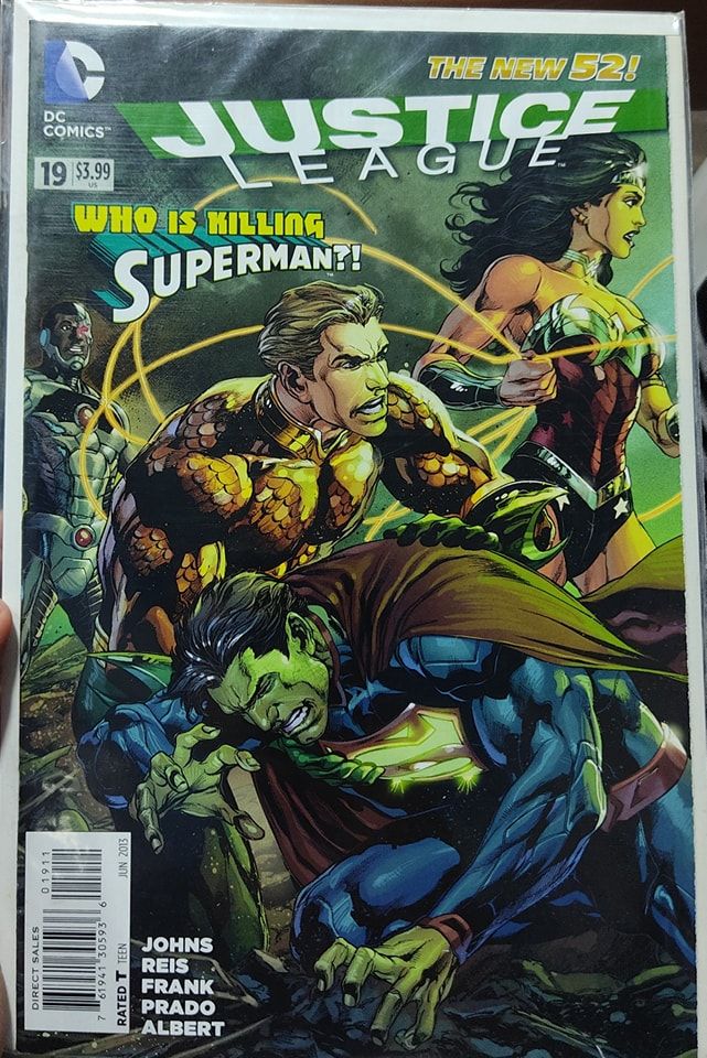 BA8 Justice League Issue 19 DC Comics Ingles