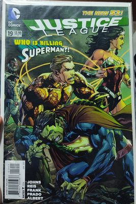 BA8 Justice League Issue 19 DC Comics Ingles