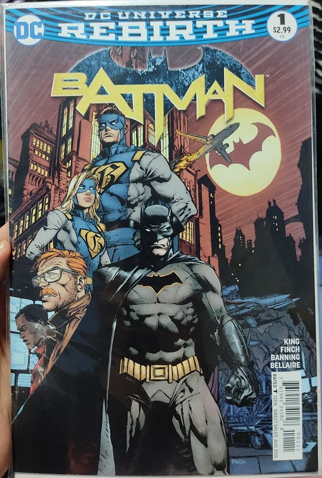 BA8 Batman Issue 1 DC Comics Ingles Rebirth