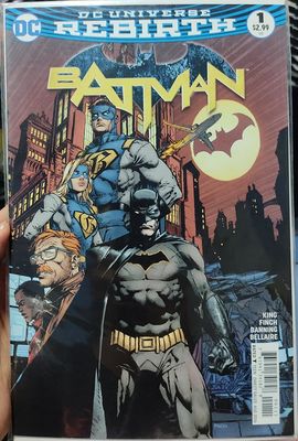 BA8 Batman Issue 1 DC Comics Ingles Rebirth