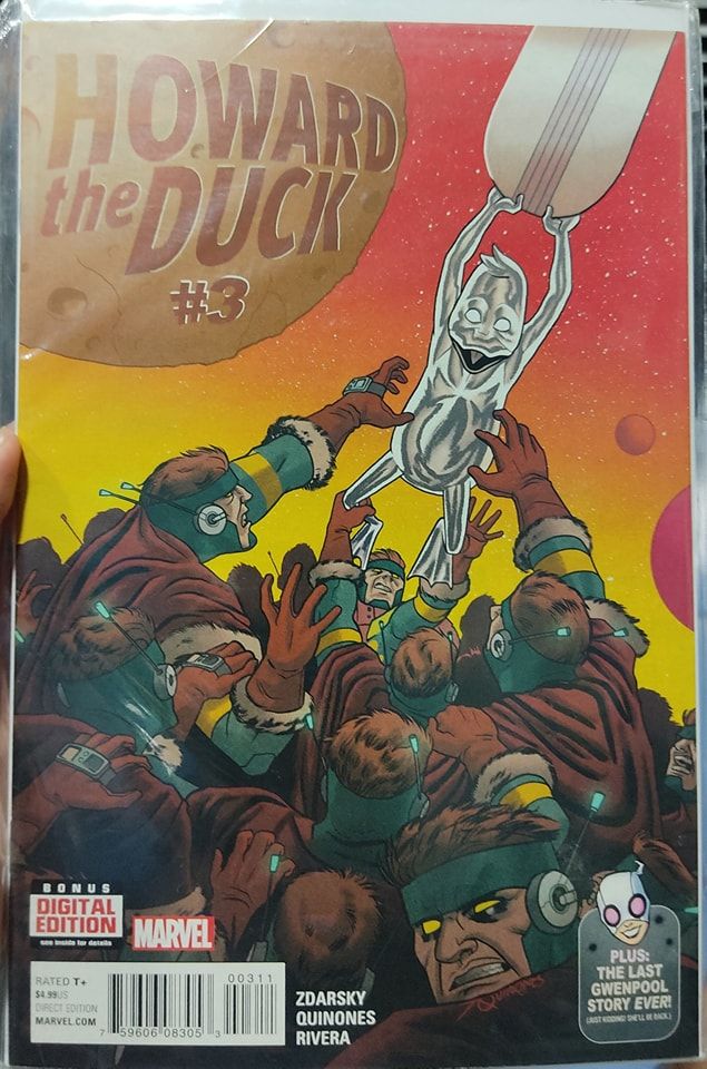 BA8 Howard the Duck Issue 3 Marvel Comics Ingles