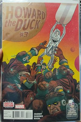 BA8 Howard the Duck Issue 3 Marvel Comics Ingles