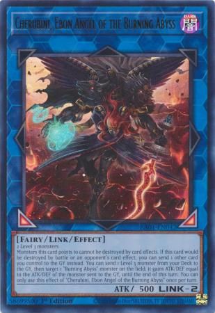 Cherubini, Ebon Angel of the Burning Abyss - RA01-EN042 - Ultra Rare 25th Anniversary Rarity Collection Singles