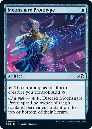 Moonsnare Prototype 069/302 - Kamigawa Neon Dynasty Singles (Español)