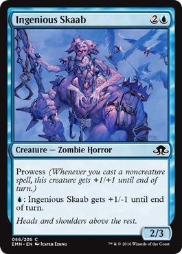 Ingenious Skaab 066/205
Eldritch Moon Singles