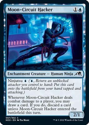 Moon-Circuit Hacker 067/302
Kamigawa Neon Dynasty Singles