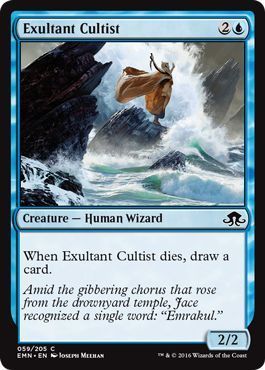 Exultant Cultist 059/205
Eldritch Moon Singles