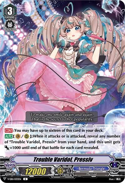 Trouble Varidol, Pressiv - V-EB11: Crystal Melody (V-EB11) V-EB11: Crystal Melody