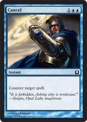 Cancel 31/274 - Return to Ravnica Singles (Español)