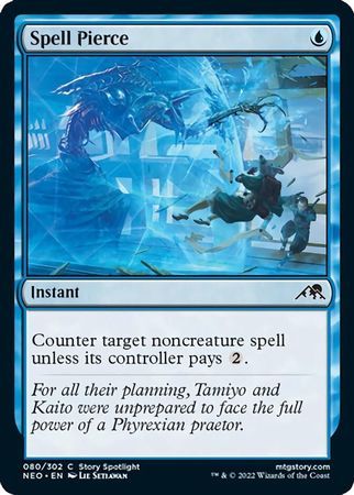 Spell Pierce 080/302 - Kamigawa Neon Dynasty Singles