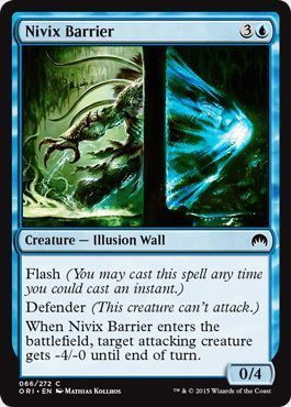 Nivix Barrier 066/272 - Magic Origins Singles