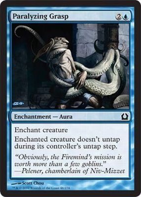 Paralyzing Grasp
Return to Ravnica Singles(Español)