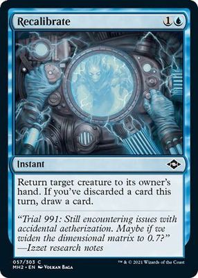 Recalibrate 057/303 - Modern Horizons 2 Singles