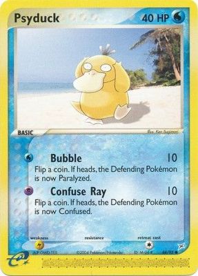 Psyduck - 44/95 - Common
Ex Team Magma vs. Team Aqua Singles