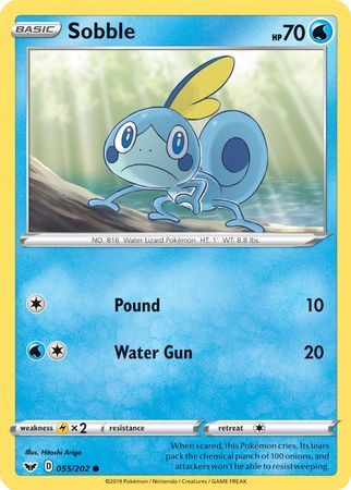 Sobble - 055/202 - Holo Common
Pokemon Sword &amp; Shield Promos (Español)